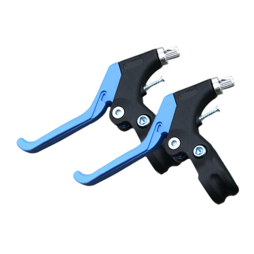 2 Pieces Bike Brake Lever Three Finger Compatibility Replacement Acces