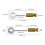 12Pcs Leather Positioning Pins Leather Located Pins Tools for Fixing L 2