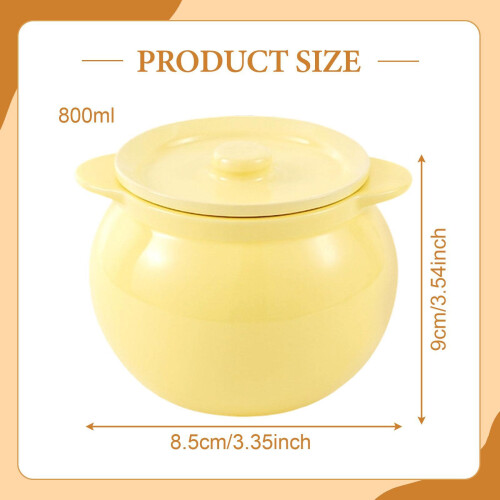 Frying Oil Storage Can Candy Baking Chili Oil Ceramic Bacon Grease Con 1