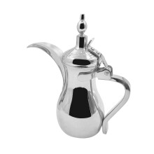 Traditional Arabic Coffee Pot Dallahs Vintage Stainless Steel for Eid