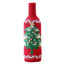 Christmas Wine Bottle Cover, Handmade Wine Bottle Gift Bag Christmas t