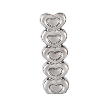 Ceramic Heart Shaped Flower Vase Table Ornament for Office Dorm Multip
