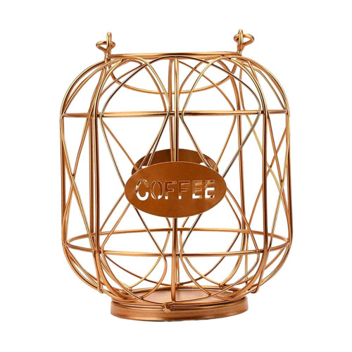 Coffee Pod Holder Coffee Capsule Storage Basket for Countertop Kitchen