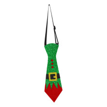 Merry Christmas Tie Fun Fancy Dress for Carnival Ages 3-10 Years Old C