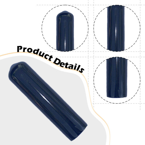 5 Pieces Pool Cue Tip Covers Protective Caps Easy to Install Soft Prot 2