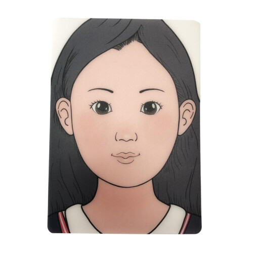 Faces Practice Board Reusable Washable Makeup Artist Colored Makeup Te