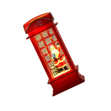 Christmas Snow Globe Lantern Luminous Snow Globe for Cafes Shops Livin