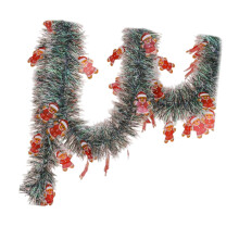 Christmas Tinsel Garland Shiny Staircase Banister Decorative Home Xmas