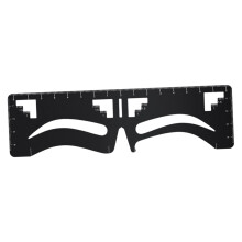 Eyebrow Ruler Reusable Professional Stainless Steel for Eye Brow Begin
