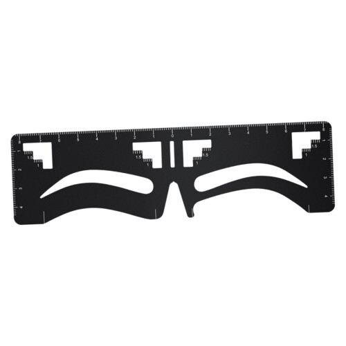 Eyebrow Ruler Reusable Professional Stainless Steel for Eye Brow Begin