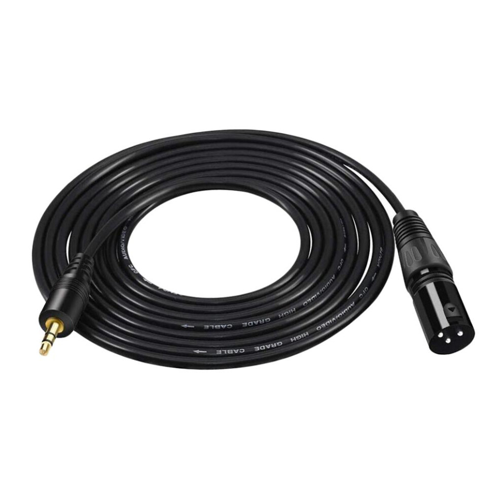 Audio 3.5Mm Male To Xlr Stereo Cable Headphone Jack Audio Adapter Cabl 6902695503672