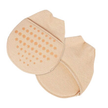 2x Cotton Women Cotton Toe Pads Pain Relief for High Heels Cushion Yel
