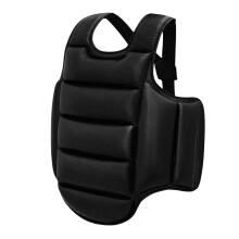 Karate Chest Guard Sanda Sparring Kickboxing Taekwondo Protector Vest