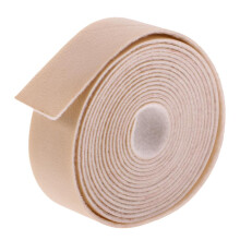 10 Meters DIY PU Leather Crafts Straps Strips 2cm Beige