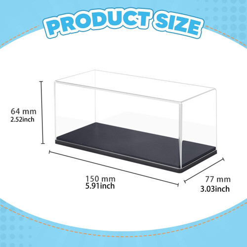 Model Car Display Case 1:43 Storage Box for Model Vehicles Arts Diecas 1