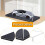 Model Car Display Case 1:43 Storage Box for Model Vehicles Arts Diecas 3
