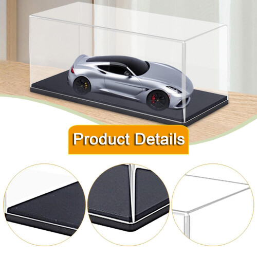 Model Car Display Case 1:43 Storage Box for Model Vehicles Arts Diecas 2
