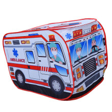 Kids Play Tents Outdoor Indoor Pretend Play Toy Pop Up Ambulance