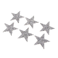 6Pcs Star Design Iron on Patches for Clothes T-Shirt DIY Badges Appliq