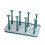 Cup Drying Rack with 8 Detachable Hooks Mug and Cup Organizer for Hote 1