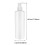 Massage Oil Bottle Subdivided Bottle Professional Multipurpose Lotion 2