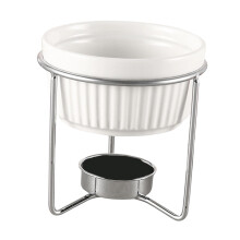 Butter Warmer Heater Boiler Pot Fondue Pot for Dessert Cheese Party Su