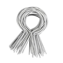 100Pcs Fence Clips Portable Fence Fastening Ties Convenient Galvanized