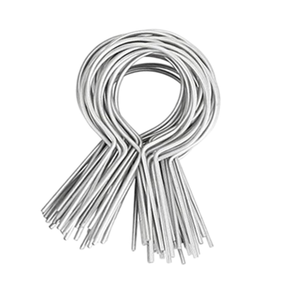 100Pcs Fence Clips Portable Fence Fastening Ties Convenient Galvanized 6902696473400