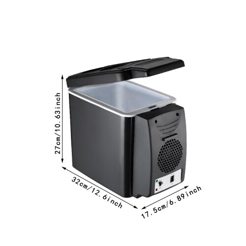 Small Car Refrigerator Freezer Cosmetics Dorm Room Picnic Mini Fridge 1
