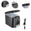 Small Car Refrigerator Freezer Cosmetics Dorm Room Picnic Mini Fridge 3