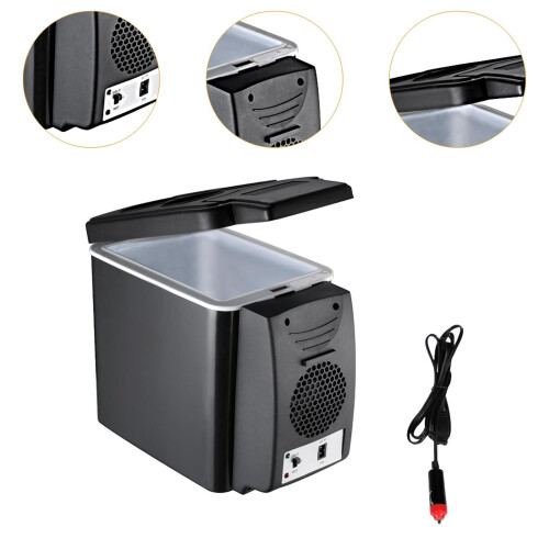Small Car Refrigerator Freezer Cosmetics Dorm Room Picnic Mini Fridge 2