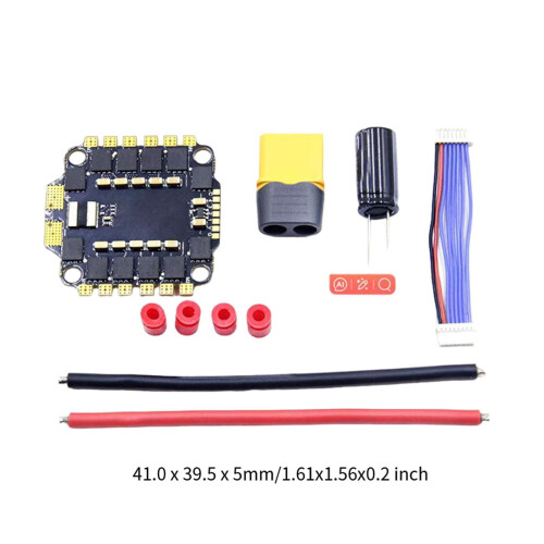 Mini four in a ESC Mini FC Stack for Drone Fixed Wing 60A 1