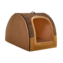 Dog House Sleeping Anti Slip Bottom Warm Detachable Large Pet Villa Do