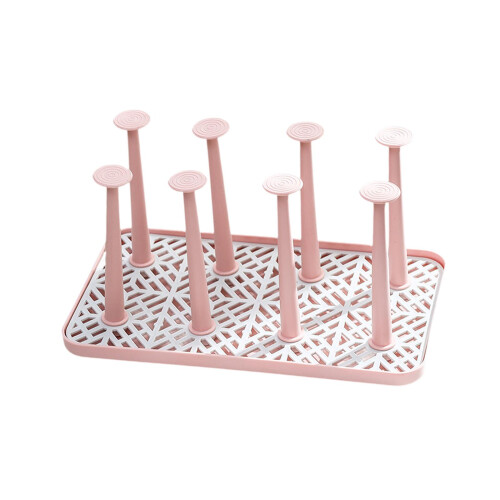 Cup Drying Rack with 8 Detachable Hooks Mug and Cup Organizer for Hote