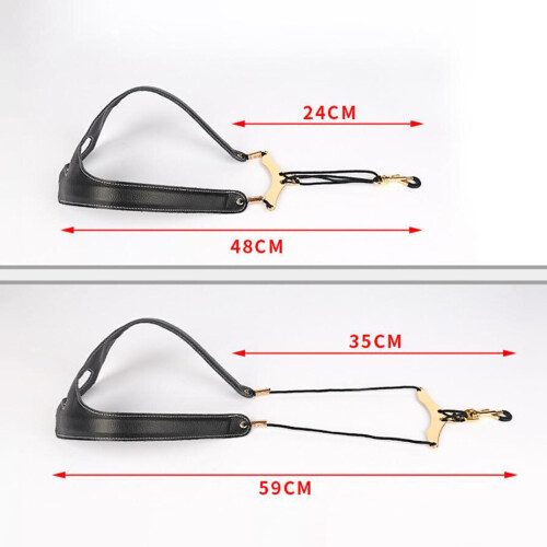Saxophone Shoulder Harness Comfortable Saxophone Strap for Baritone Sa 1