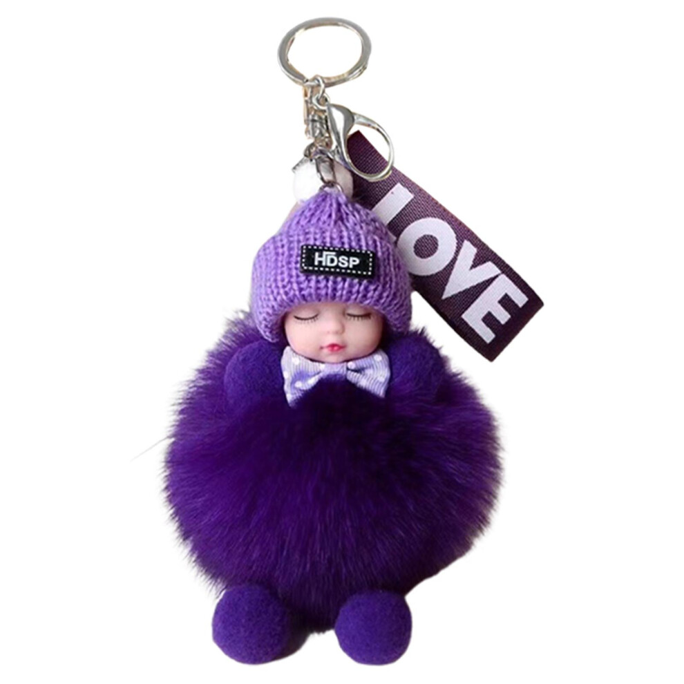 Plush Keychain Creative Fashion Hanging Ornament for Women Men Childre