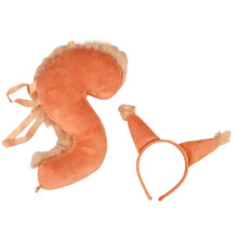 Animal Tail Costume Kit Cosplay Hairband for Carnival Halloween Masque