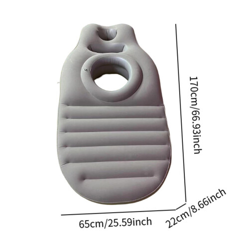 Inflatable Pregnancy Pillow Convenient Gift with Belly Hole Maternity 1