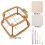 Desktop Embroidery Frame Punch Needle Handle Tools for Punch Needle Qu 2