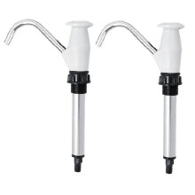 2 Pieces Camping Trailer Sink Faucet RV Pumping Tools Sink Hand Pump Drain Faucet Pumping Tools Hand Drain Pump