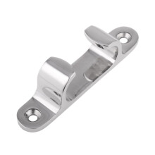 High Polished Marine 4" Boat Straight Bow Chock Dock Deck Line Rope Cl