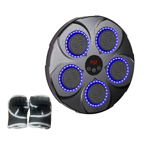 Music Boxing Machine Sandbag Rechargeable Electronic Wall Target with