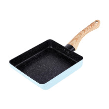 Small Japanese Omelette Pan 5" x 7" Nonstick for Omelets Fried Breadfi
