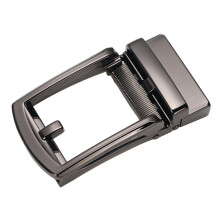 Automatic Belt Buckle Alloy Polished Business Casual Ratchet Buckle St
