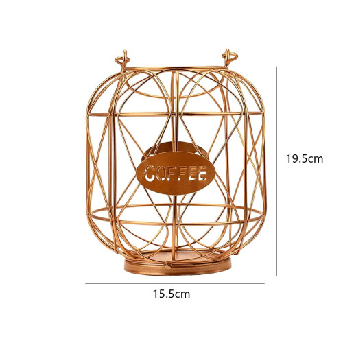 Coffee Pod Holder Coffee Capsule Storage Basket for Countertop Kitchen 1