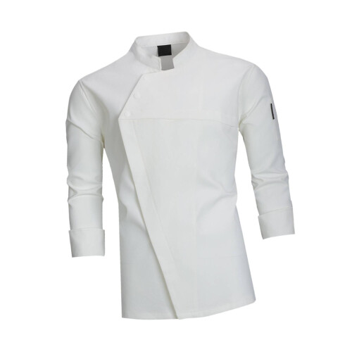 Chef Coat Lightweight Chef Work Clothes Chef Jacket for Bakery Hotel K