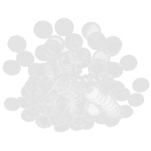 100 Coin Holder Capsules Clear Case Box for Coin Collection Protector