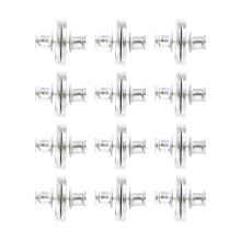 6 Pair Jean Curtain Button Clasps Snaps Fastener No Sew for Jackets Cl