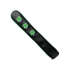 PU Leather Golf Alignment Rod Cover Case Holder Practice Training Aid