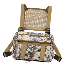 Binocular Harness Chest Bag for Outdoor Climbing Large Capacity Carrie